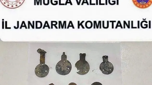 JANDARMADAN MİLAS'TA TARİHİ ESER OPERASYONU