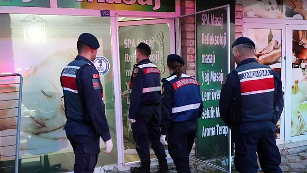 Jandarmadan Masaj Salonlarına Fuhuş Operasyonu
