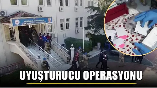 Jandarmadan uyuşturucu operasyonu