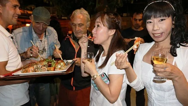 Japonya'dan Bodrum'a sanat rüzgarı