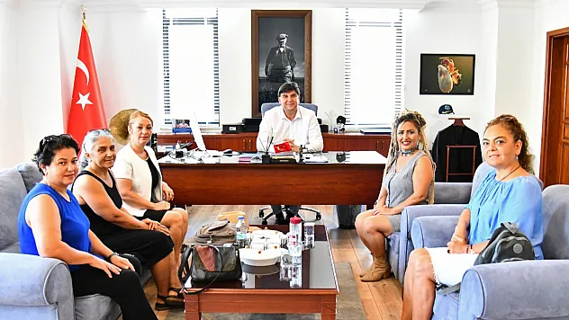 Kadın Efeler, Başkan Karaca'ya teşekkür ettiler