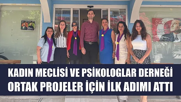 Kadın Meclisi ve Psikologlar Derneği, Ortak Projeler İçin İlk Adımı Attı