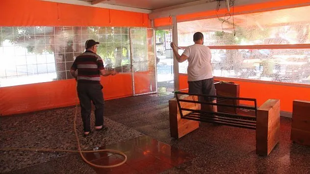 Kafelerde 1 Haziran'daki açılış için hazırlıklar başladı