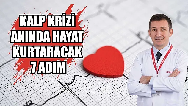 Kalp krizi anında hayat kurtaracak 7 adım