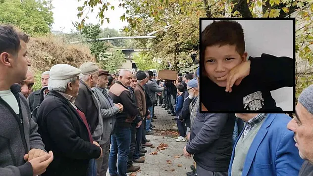 Kalp krizi geçiren 11 yaşındaki Hamza, son yolculuğuna uğurlandı