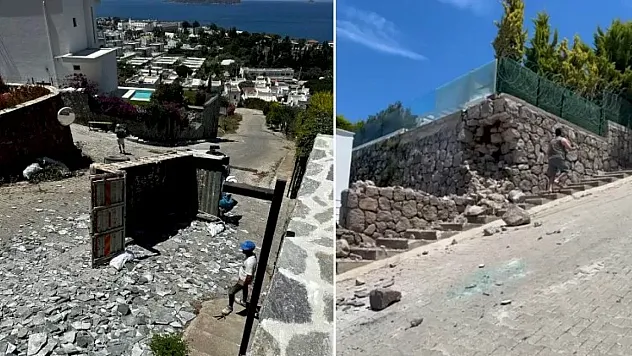 Kamyonet Metrelerce Sürüklendi