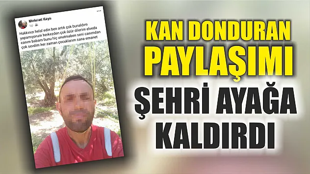 Kan donduran paylaşımı şehri ayağa kaldırdı