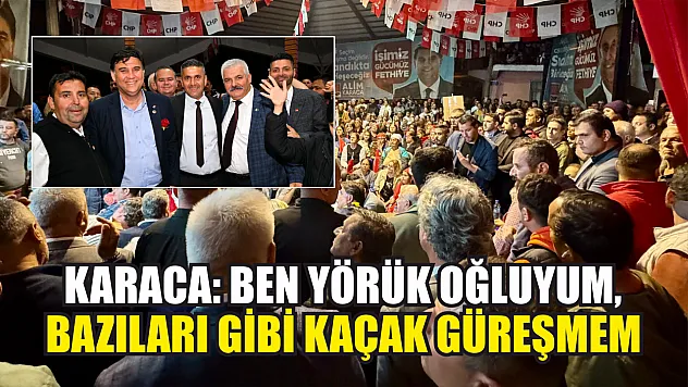 Karaca: Ben Yörük Oğluyum, Bazıları Gibi Kaçak Güreşmem