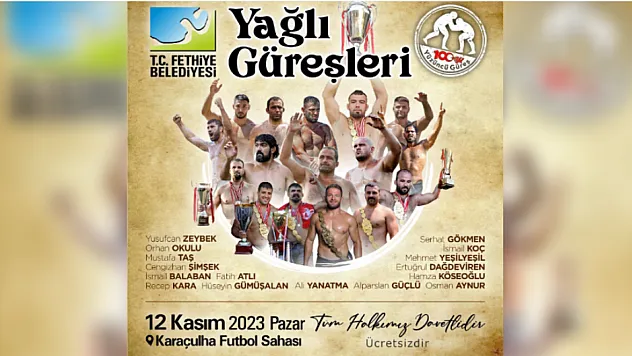 Karaçulha Yağlı Pehlivan Güreşleri'ne Sayılı Günler Kaldı
