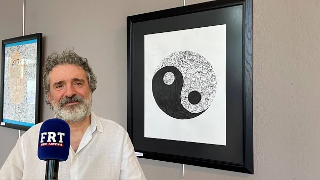 Karikatür Sanatçısı Kutay Bilgihan Atabay'ın 'Kafalar' Sergisi Fethiye'de Açıldı