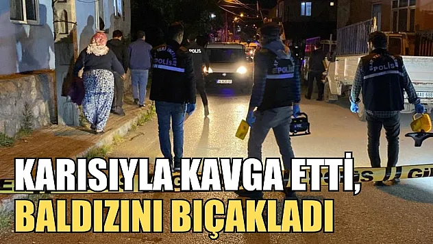 Karısıyla kavga etti, baldızını bıçakladı: Mahalleli sokağa döküldü