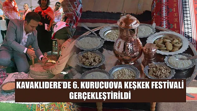 Kavaklıdere'de 6. Kurucuova Keşkek Festivali Gerçekleştirildi