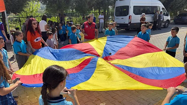 Kavaklıdere'de öğrenciler gönüllerince eğlendi