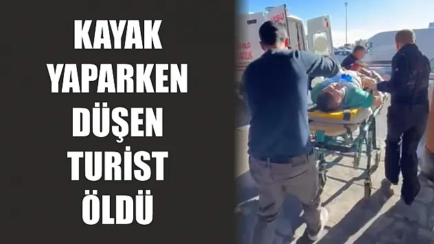 Kayak yaparken düşen turist öldü