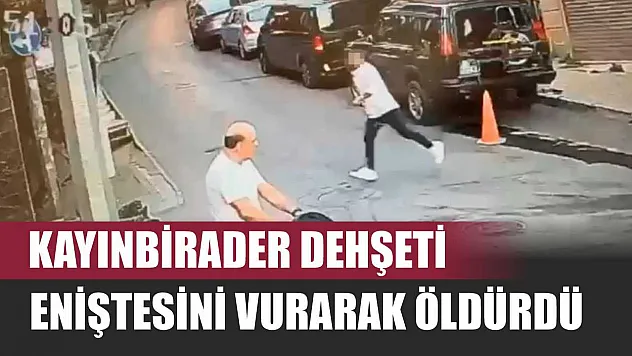 Kayınbirader Dehşeti: Eniştesini Vurarak Öldürdü