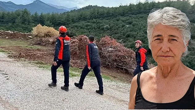 Kayıp yaşlı kadın ormanlık alanda aranıyor