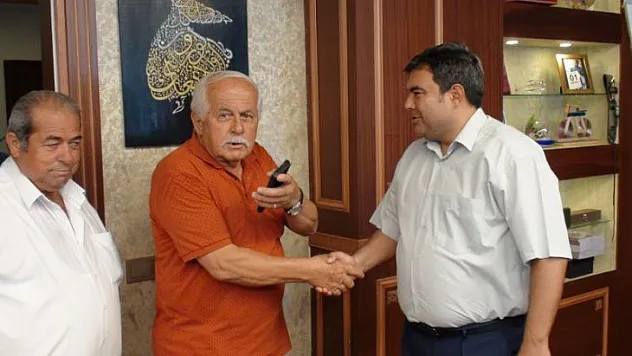 Kaymakam Balcı'yı ziyaret ettiler