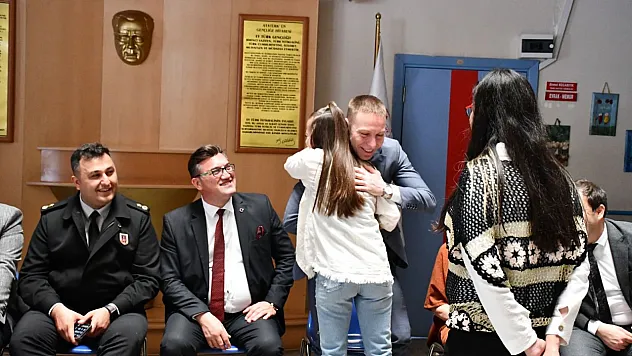 Kaymakam Böke, bayramlaşma törenine katıldı