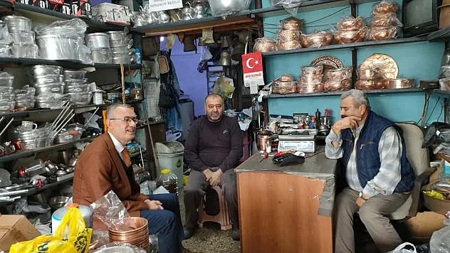 Kaymakam Ertaş'tan Çarşı Esnafına Ziyaret