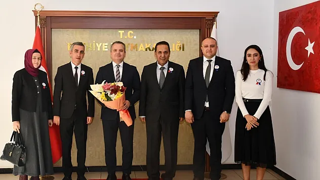 Kaymakam Fatih Akkaya'ya Vergi Haftası Ziyareti