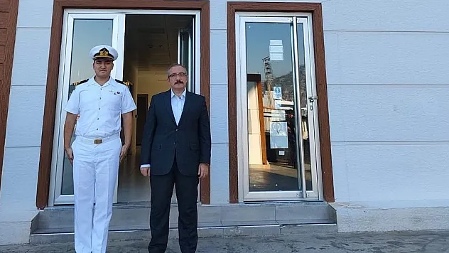 Kaymakam Karaman'dan, Komutan Akanpınar'a  Ziyaret