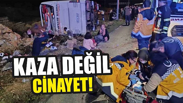 KAZA DEĞİL CİNAYET! 9 kişinin hayatını kaybettiği kazada şoförün hızı 3 kat fazla çıktı