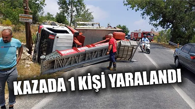 Kazada 1 Kişi Yaralandı