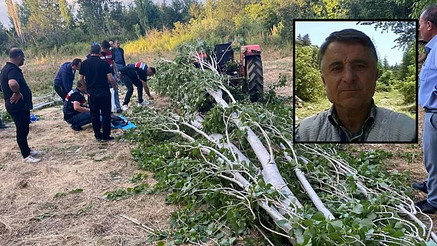 Kestiği ağacın altında kalan adam hayatını kaybetti