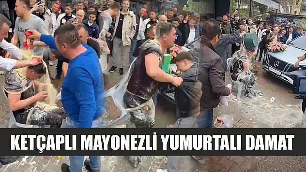 Ketçaplı mayonezli yumurtalı damat