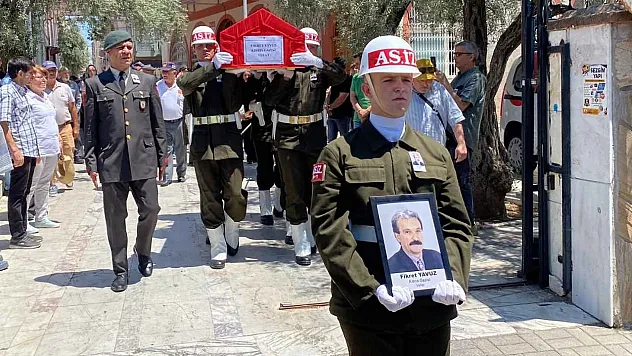 Kıbrıs gazisi, Aydın'da son yolculuğuna uğurlandı