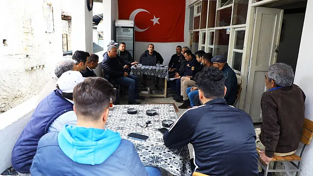 Kırsal orman mahallelerinde yangın bilgilendirmesi