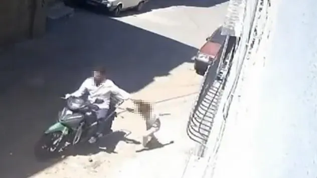 Kızını darp edip motosikletle sürükleyen babanın 12 suç kaydı olduğu ortaya çıktı