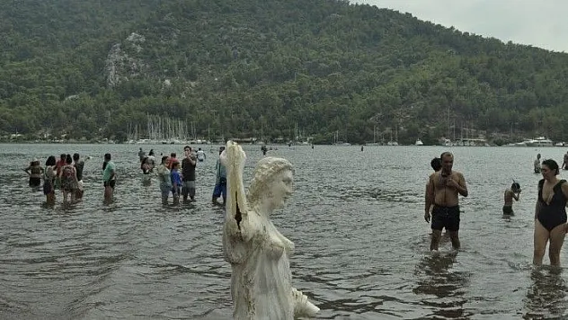 Kızkumu yerli ve yabancı turistlerin gözdesi olmaya devam ediyor