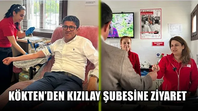 Kökten'den Kızılay Şubesine Ziyaret