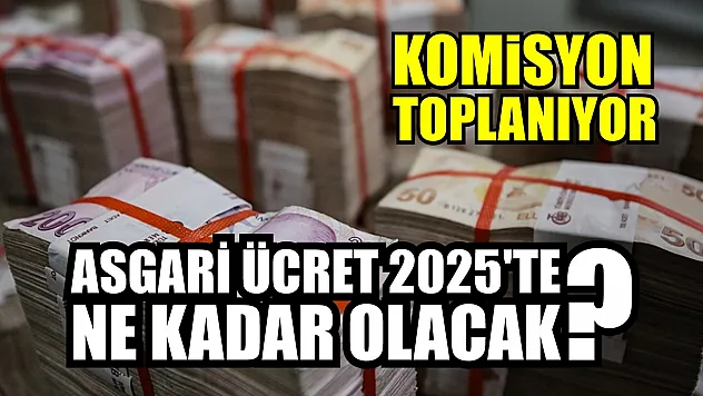 Komisyon Toplanıyor: Asgari Ücret 2025'te Ne Kadar Olacak? 