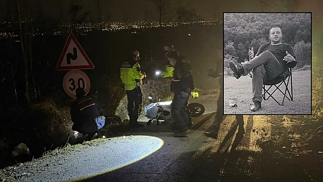 Kontrolden çıkan motosiklet devrildi: 1 ölü
