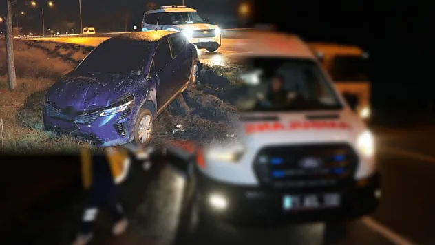 Kontrolden çıkan otomobil şarampole devrildi, sürücü kayıplara karıştı