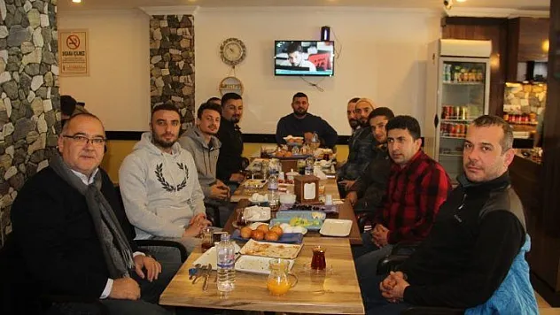 Konyaspor maçı öncesi moral kahvaltısı