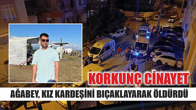Korkunç Cinayet: Ağabey, Kız Kardeşini Bıçaklayarak Öldürdü