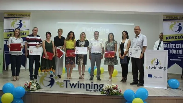 Köyceğiz'de 'eTwinning' ilçe etiket töreni yapıldı
