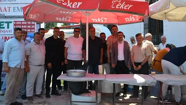 Köyceğiz'de aşure ikramına yoğun ilgi