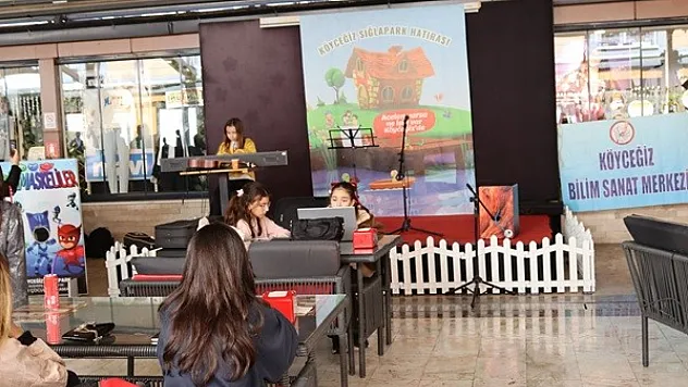 Köyceğiz'de BİLSEM sanat rüzgarı esti