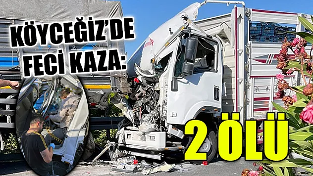 Köyceğiz'de feci kaza: 2 ölü