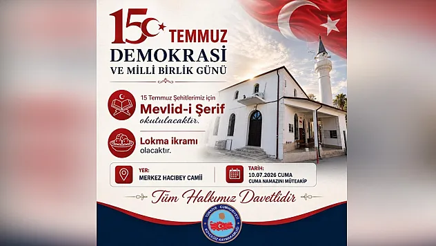 Köyceğiz'de Mevlid-i Şerif programı gerçekleşecek