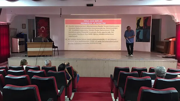 Köyceğiz'de 'Okul Aile Birlikleri Rehberlik ve Denetim Eğitimi' gerçekleştirildi