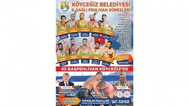 KÖYCEĞİZ'DE PEHLİVANLAR ER MEYDANINA ÇIKACAK