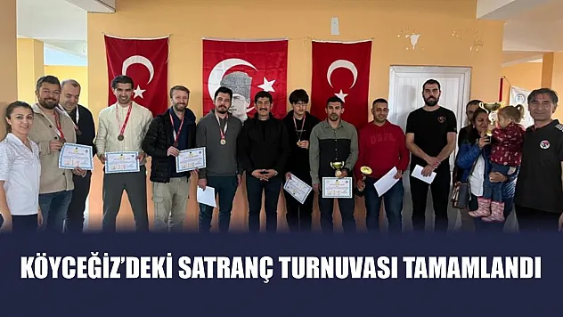 Köyceğiz'deki Satranç Turnuvası tamamlandı