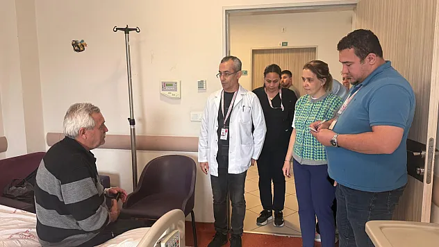 Köyceğiz Devlet Hastanesi'nde tedavi gören hastaların istekleri dinlendi