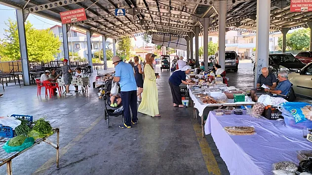 Köyceğiz Kadın Üretici Pazarı aile bütçesine katkı sağlıyor