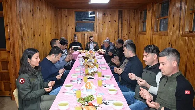 Köyceğiz Kaymakamı Kumcu, Orman İşletme Şefleri ile iftarda buluştu
